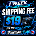 ONE WEEK SHIPPING FEE