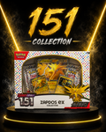 ENGLISH 151 ZAPDOS EX COLLECTION