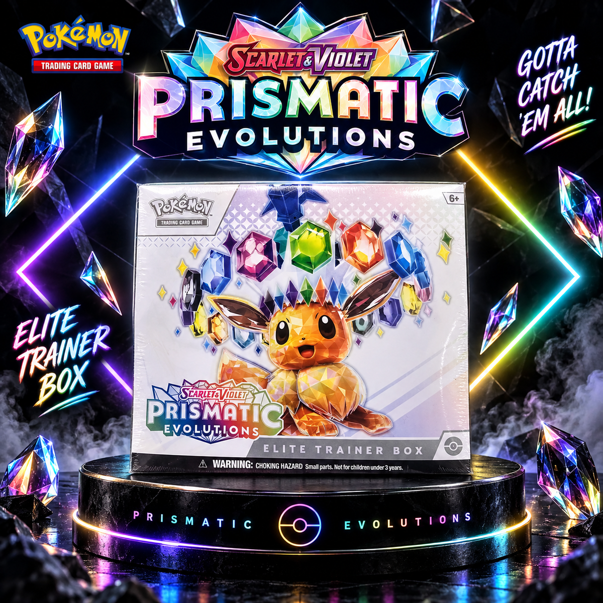 Prismatic evolutions ETB